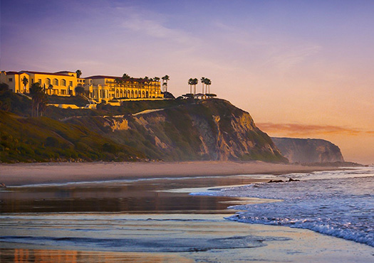 Ritz-Carlton, Laguna Niguel from the Beach